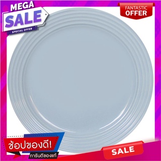 จานเซรามิกตื้น 9.5" KECH GRACE อุปกรณ์ใส่อาหาร CERAMIC FLAT PLATE 9.5" KECH GRACE