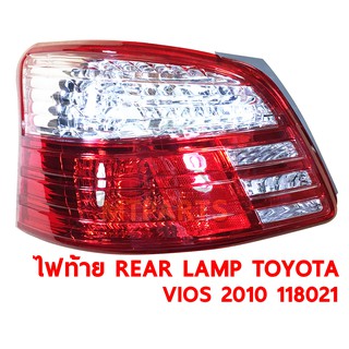 ไฟท้าย REAR LAMP TOYOTA VIOS 2010 รุ่น 4 NCP93 ซ้้าย 118021-L