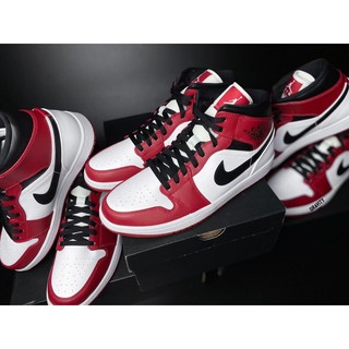 [แท้💯%] Nike Air Jordan 1 Mid Chicago 2020