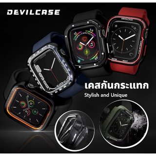 DEVILCASE   แอปเปิ้ลวอช  สำหรับ 4 5 6 SE (44mm), Series 7 8 (45mm/41mm) เคสกันกระแทก สินค้าพรีเมี่ยม