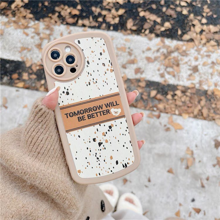 พร้อมส่งในไทย เคสโทรศัพท์ นิ่ม Tomorrowหิน TPU-R1700