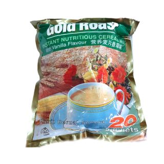 เครื่องดื่มธัญพืช Gold Roast ข้าวโอ๊ตนมกลิ่นวนิลา