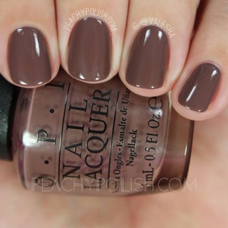 พร้อมส่ง OPI สี Squeaker of the House  สีน้ำตาล Mid tone brown แท้ 💯%