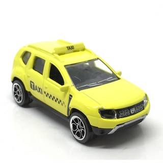 Majorette Dacia Duster Face Lift - Taxi - Yellow Color /Wheels 5HC /scale 1/64 (3 inches) no Package