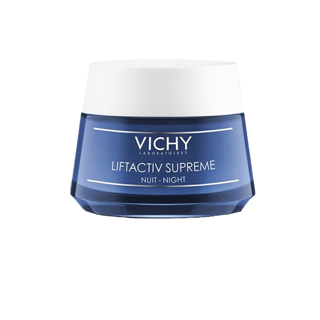 วิชี่ Vichy Liftactiv Supreme Night มอยซ์เจอร์ไรเซอร์บำรุงผิว ลดเลือนริ้วรอย สูตรกลางคืน 50ml.(ครีมบำรุงหน้า ลดริ้วรอย)