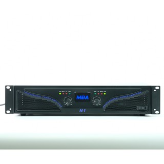 MBAAUDIOTHAILAND เพาเวอร์แอมป์ รุ่น N1 250+250 วัตต์ RMS เครื่องขยายเสียง