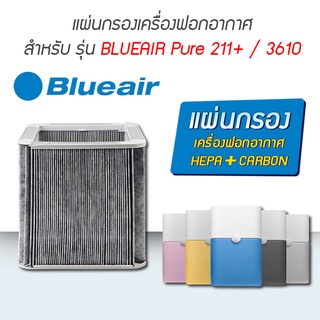 ไส้กรองอากาศ เครื่องฟอกอากาศ รุ่น Blueair Blue 3610 และ Blue pure 211+