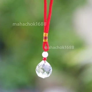 ลูกแก้วคริสตัล(แขวน)พร้อมส่ง❗️ผ่านพิธี❗️ แก้เคล็ดใต้คาน ประตูตรงกัน สลายพลังร้ายกลายดี ตรงประตูห้องน้ำ มุมแหลม เสริมมงคล