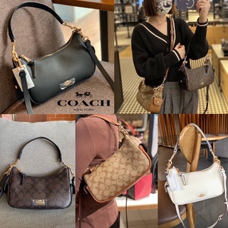 COACH PENNY SHOULDER BAG 25 IN SIGNATURE CANVAS ( COACH C7223 )🔥