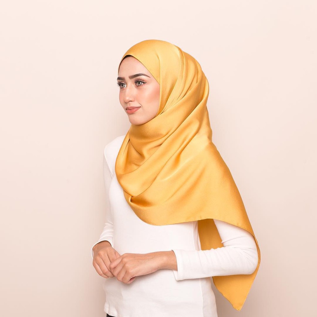 Aibins ผ้าคลุมไหล่ฮิญาบ ผ้าซาติน เนื้อแมตต์ 30 สี 180*70 ซม. 70.9*27.6 นิ้ว WJ1021