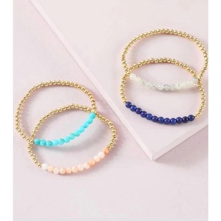 Lala bracelet (4 pcs.) ข้อมือลูกปัด เซต 4 ชิ้น น่ารักมาก