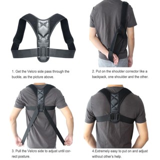 เข็มขัดพยุงหลัง เข็มขัดดัดหลัง เส้นเล็ก ใส่เหมือนไม่ได้ใส่ ดัดหลังให้ตรง Posture Corrector