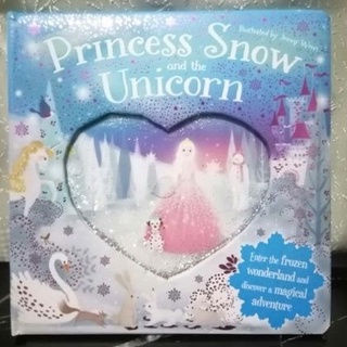 Princess Snow and the Unicorn ปกนวม die cut-165