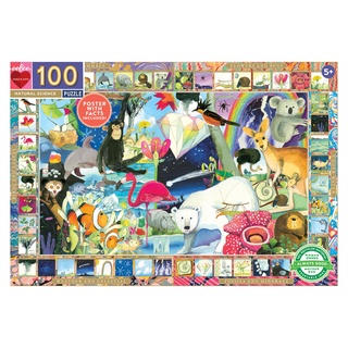 eeBoo Natural Science 100 Piece Jigsaw Puzzle - จิ๊กซอว์รูปวิทยาศาสตร์ทางธรรมชาติแบบ 100 ชิ้น