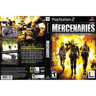 แผ่นเกมส์ PS2 (รับประกัน) Mercenaries Playground of Destruction