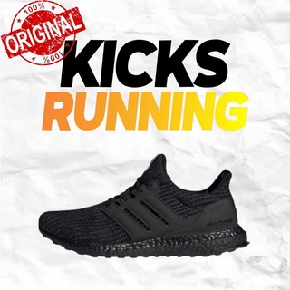 ของแท้100% adidas Ultraboost 4.0 DNA black running shoes