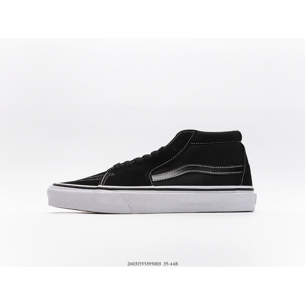 Vans sk8 hi mid mid top vulcanization classic mid top board shoes process:  vulcanization 11 (weight 11, true s19 | Shopee Thailand