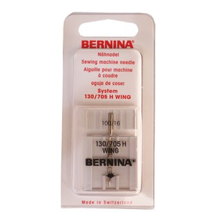 BERNINA เข็มพาย สำหรับเย็บฉลุ เจาะผ้า สำหรับจักรเย็บผ้าครัวเรือนทุกยี่ห้อ เบอร์ 100 แพ็ค 1 เล่ม