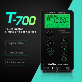 T700 พาวเวอร์ซัพพลายสัก หน้าจอสัมผัส Lcd ดิจิทัล แบบคู่