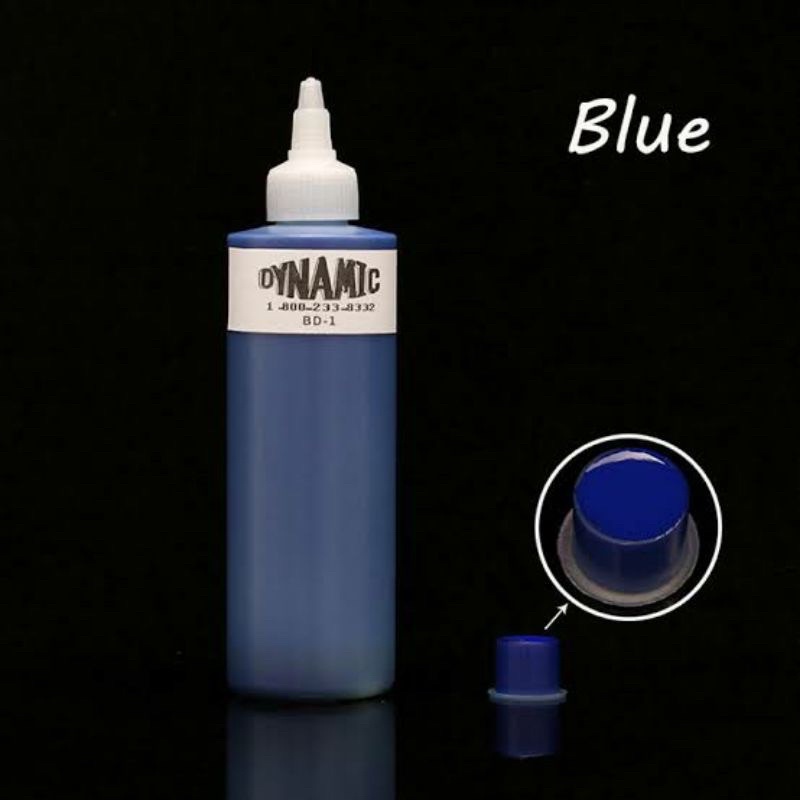 Dynamic Blue Tattoo Ink 1oz / Dynamic Blue Tattoo Ink 1/2oz / Dynamic Blue Tattoo Ink 5ml