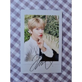 [พร้อมส่ง] เซลฟี่โพลารอยด์ วอนจิน Wonjin Cravity 2021 Seasons Greetings Cafe Cravity Coffee &amp; Flower Selfie Polaroid