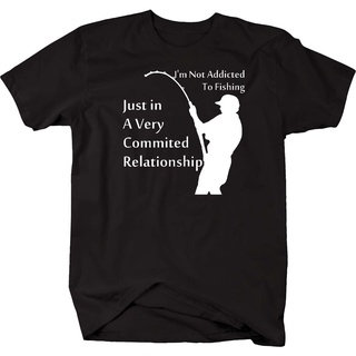 เสื้อยืดผ้าฝ้าย พร้อมส่ง เสื้อยืดลําลอง แขนสั้น พิมพ์ลายปลาเทราท์ ปลากะพง หลากสี สําหรับผู้ชาย