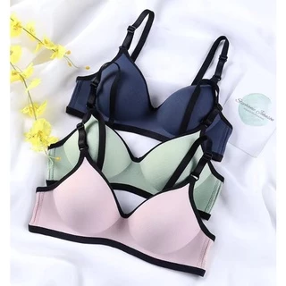 PU เสื้อในไร้โครงสีพลาสเทลน่ารักๆ รุ่น B-053 เสื้อในดันทรง สีน่ารักมีหลายสี ใส่สบายพร้อมส่ง เเนะนำสั่งเพิ่ม2ไซส์นะคะ