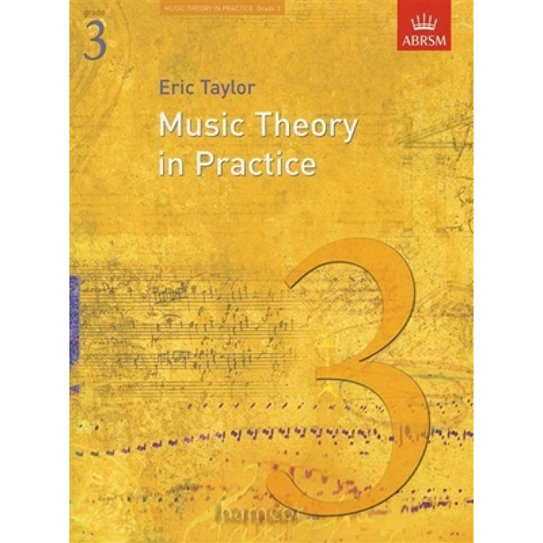 หนังสือดนตรี ABRSM MUSIC THEORY IN PRACTICE GRADE 3