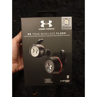 (มีรับประกันศูนย์)หูฟังJBL Under Armour Flash หูฟัง In Ear แบบ Truly Wireless ของแท้100%