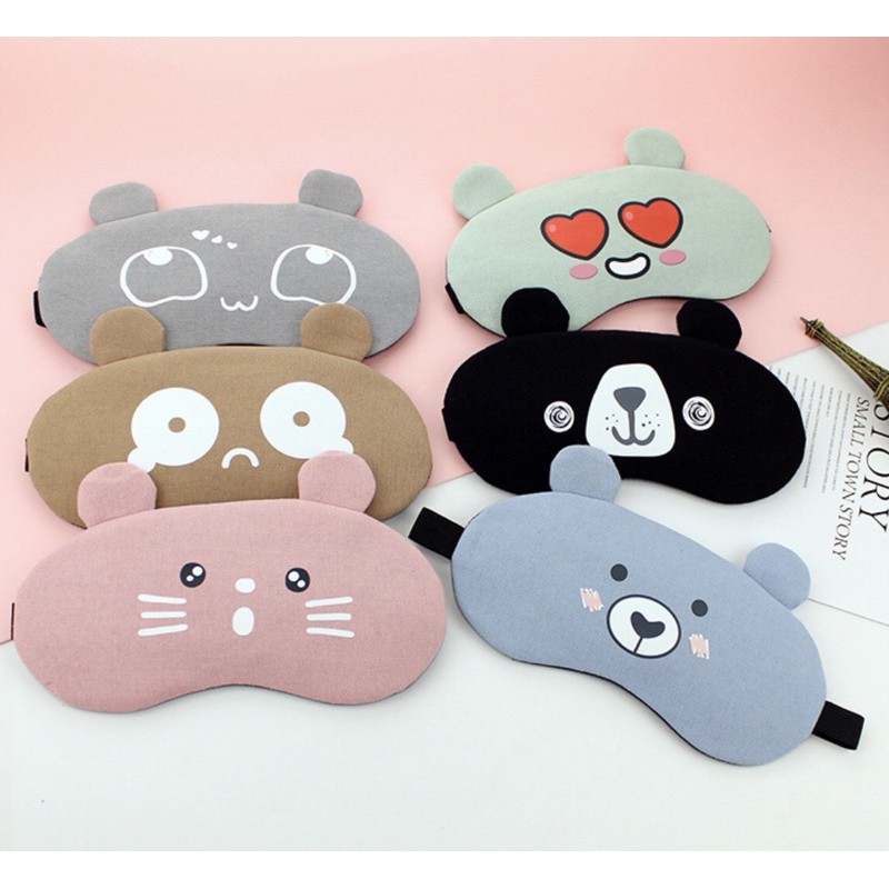 มาใหม่✅พร้อมส่ง?ผ้าปิดตา​มีเจล​ด้านในทุกชิ้น ผิดปิดตาลายน่ารัก​ กวนๆ​ ? ปิดตาเวลานอน??พร้อมส่ง​??ราคาโครตโปร