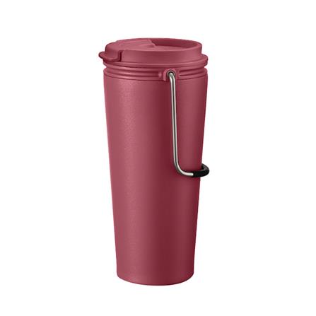 [พร้อมส่ง] HomeDoDee แก้วน้ำสุญญากาศ LOCKNLOCK TUMBLER 540 มล. สีชมพู กระติกนํ้าสุญญากาศ เก็บความเย็