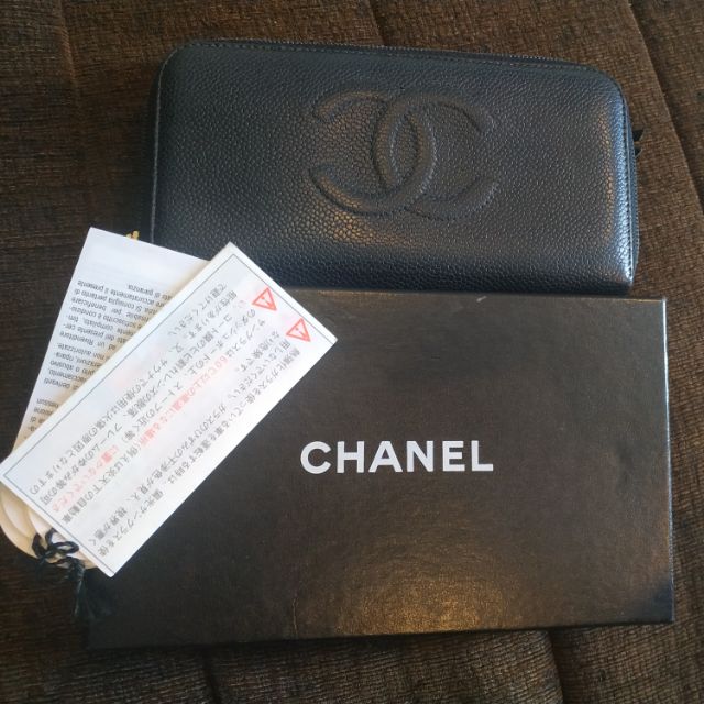Chanel zippy wallet แท้💯% มือสอง ❌ขายแล้วค่ะ❌