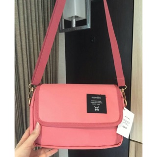 กระเป๋า ANELLO POLYESTER CANVAS SHOULDER BAG!!