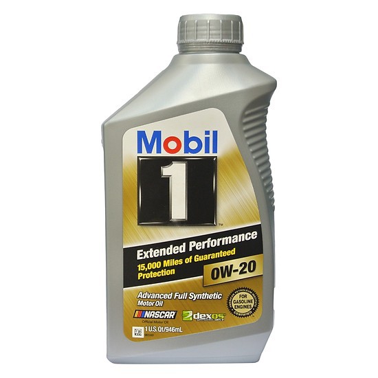 น้ํามันเครื่องรถยนต์สังเคราะห์ใหม่ Mobil 1 Gold 0W-20 Extended Performance 946ml