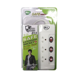 BLL  B13 Safe Extension Socket ปลั๊กไฟมาตรฐาน มอก.