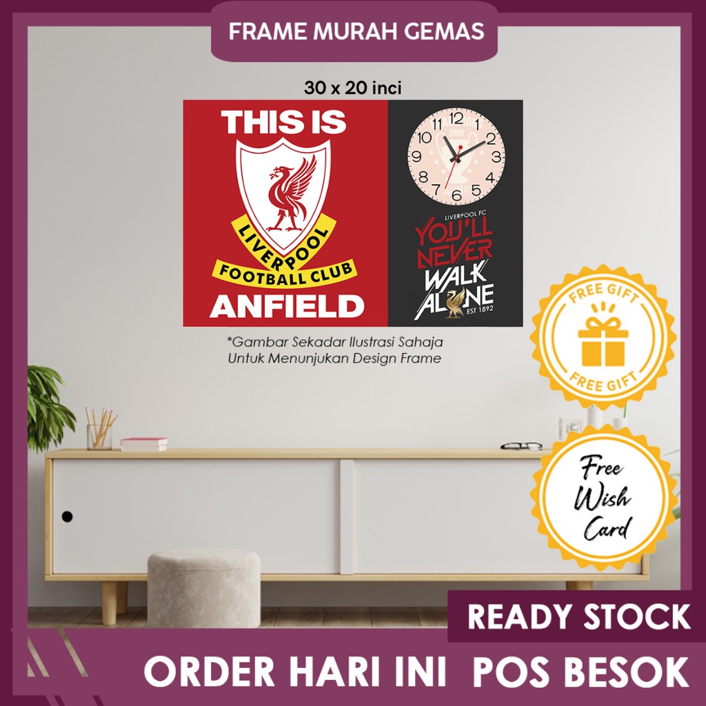 NEW ARRIVAL FB LIVERPOOL FRAME JAM LIVERPOOL EPL