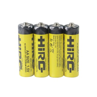 BATTERY AA HIRO 642220101 4EA ถ่านธรรมดา AA HIRO 642220101 4 ก้อน ไฟฉายและอุปกรณ์ ไฟฉายและไฟฉุกเฉิน งานระบบไฟฟ้า BATTERY