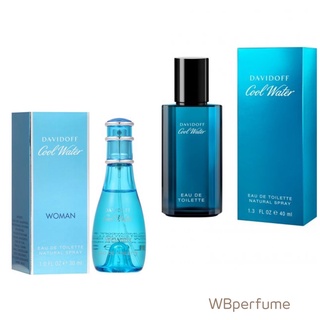 น้ำหอม แท้100% Davidoff cool water men 40ml , women 30ml