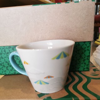 *ของสะสม* Starbucks Mug ลายคลื่นและทะเล 2014 14oz