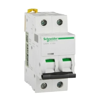 AC Breaker schneider Schneider Electric China IC65N 2P C16A/C32A A9F18232 Vacuum Mini Circuit Breaker MCB Acti9 Type C