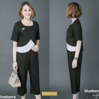 Granddesignplus ชุดเซ็ทพรีเมี่ยมลินินสีพื้นสีดำSize L