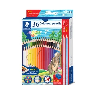 สีไม้ Staedtler รุ่น 143 ลายหมี 36 สี