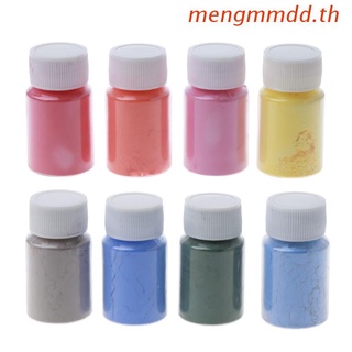 Mengt DIY ผงสีแร่ธาตุ เทอร์โมโครมิก สําหรับทําเล็บ สบู่ เครื่องสําอาง