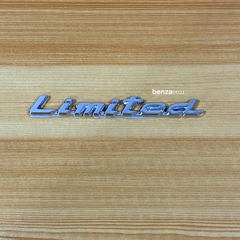 โลโก้* Limited ขนาด* 1.5 x 12 cm ราคาต่อชิ้น