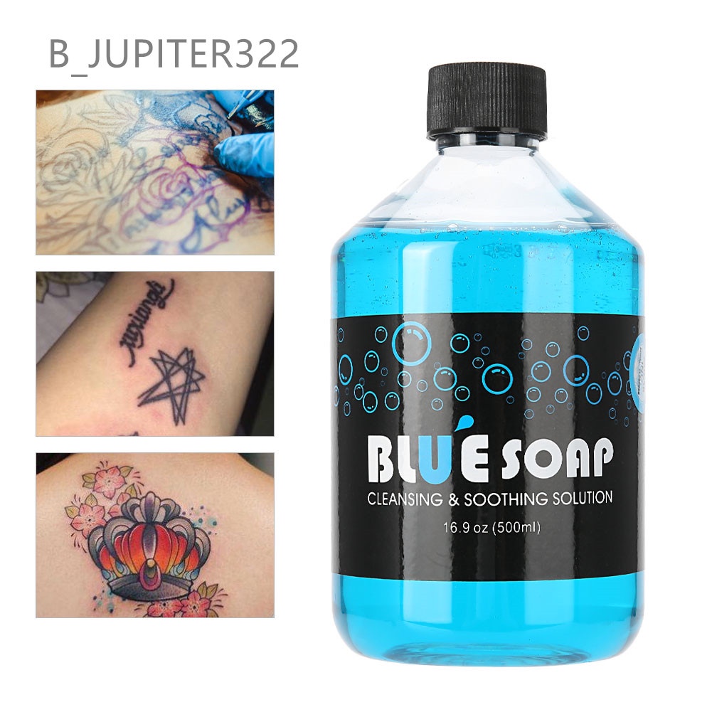 Jupiter สบู่สัก สบู่ล้างหมึกสัก สบู่โฟมเช็ดทำความสะอาดสัก 500 มล.