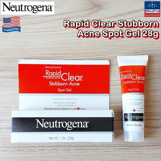 Neutrogena® Rapid Clear Stubborn Acne Spot Gel 28 g นูโทรจีน่า เจลแต้มสิว