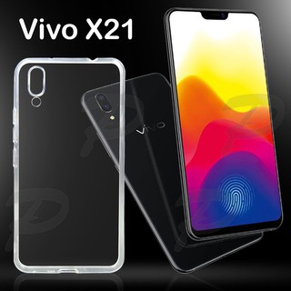 เคสใส กันกระแทก เคสสีดำ วีโว่ เอ็กซ์21 หลังนิ่ม Tpu Soft Case For Vivo X21 (6.28")