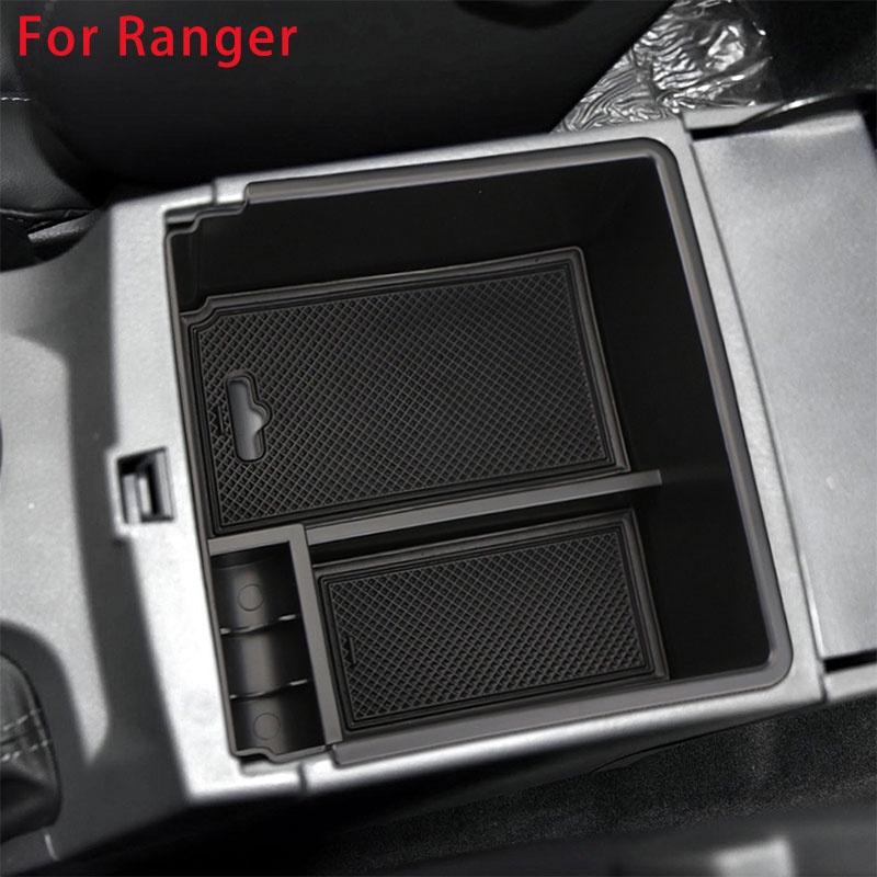 กล่องเก็บของที่พักแขนคอนโซลกลาง สําหรับ Ford Ranger T6 Raptor T6 T7 PX MK1 MK2 Wildtrak 2012-2021