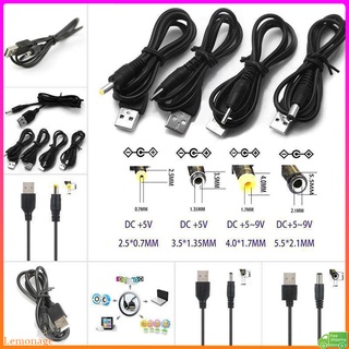 【พร้อมส่ง】สายชาร์จพาวเวอร์ซัพพลาย Usb เป็น DC DC DC 5.5x2.1 DC 5.5x2.5 DC 3.5x1.35 DC 4.0x1.7 DC 2.5x0.7