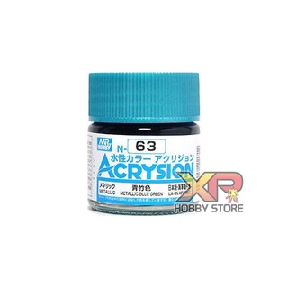 N63 Acrysion Metallic Blue Green (10 ml)